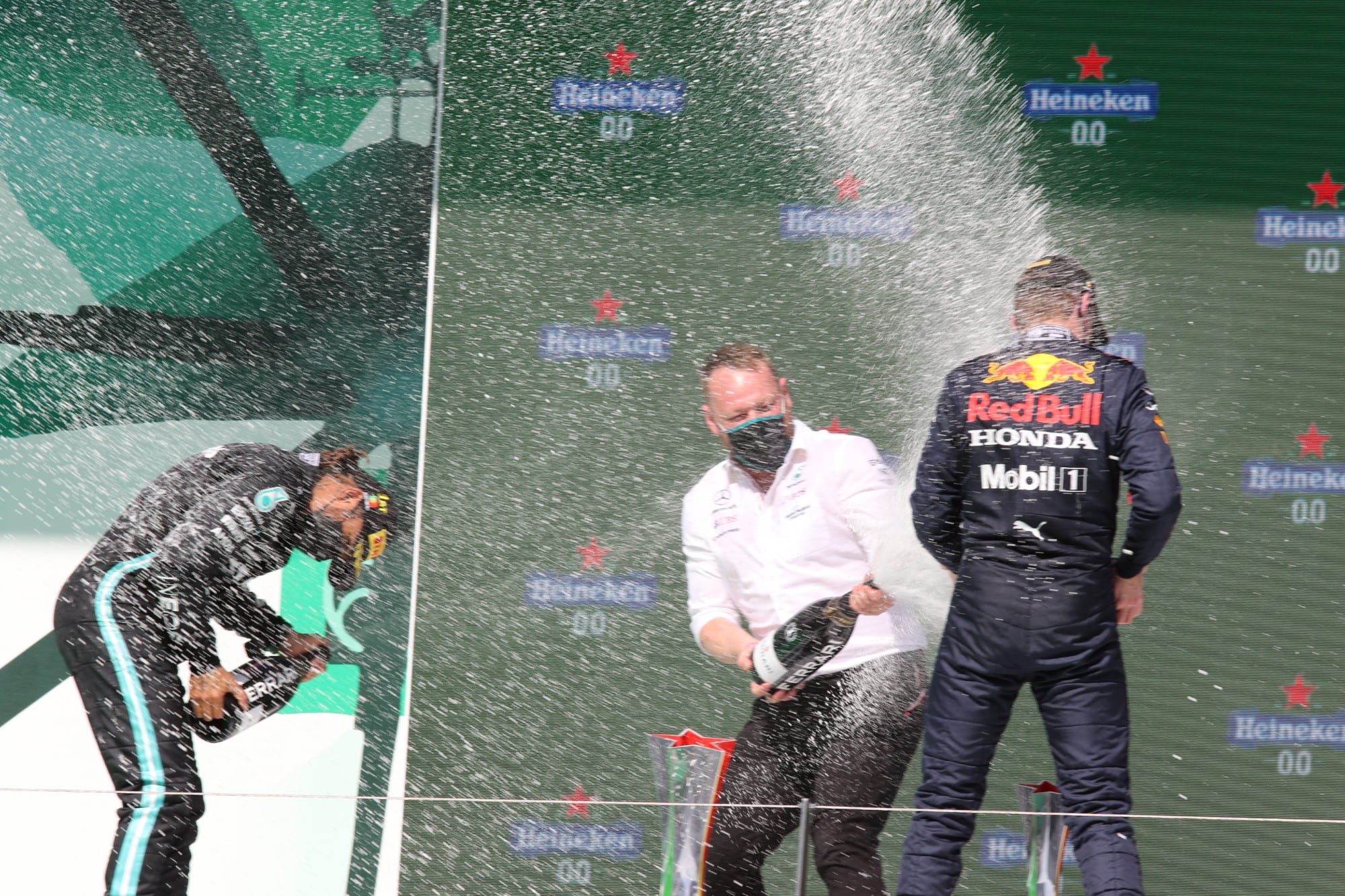 Galeria: confira as imagens do GP de Portugal de F1 Pódio - GP de Portugal F1 2021