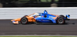 Scott Dixon descreve sua volta da pole position nas 500 milhas de Indianápolis
