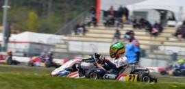 Bom desempenho em testes na França animam Miguel Costa para o Europeu de Kart em maio