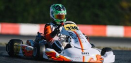 Matheus Ferreira começa jornada por vitória no Europeu de Kart na Bélgica
