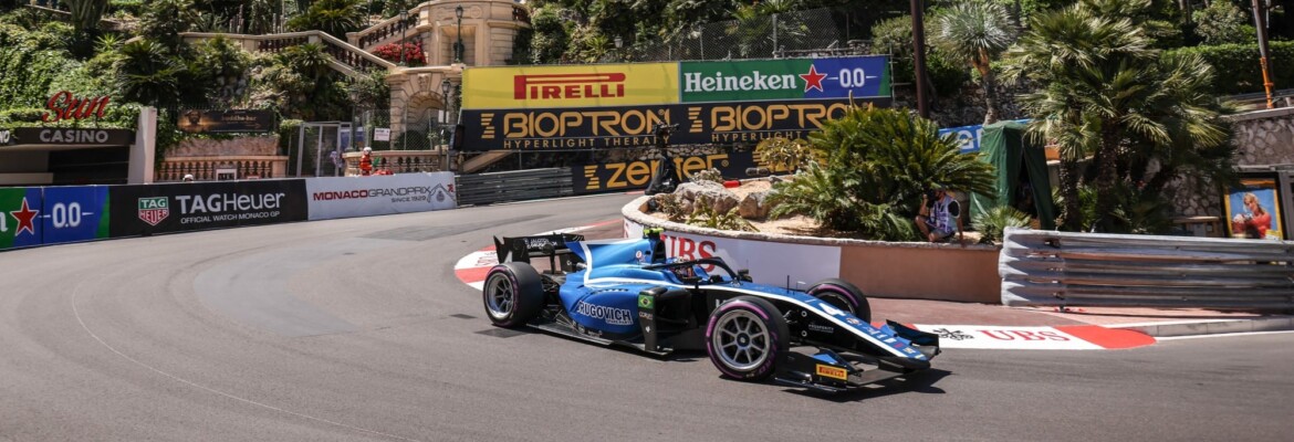 Drugovich larga em 2º na primeira prova da Fórmula 2 em Mônaco