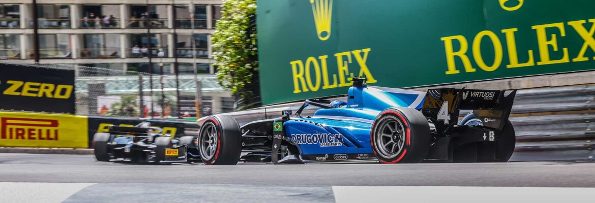 Drugovich comemora 2º lugar no pódio da Fórmula 2 em sua estreia no circuito de Mônaco