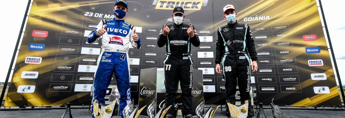 Iveco e Mercedes vencem na abertura da Copa Truck em Goiânia