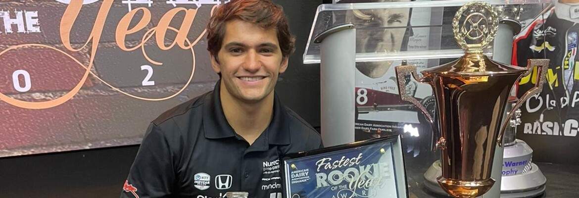 Pietro Fittipaldi fatura prêmio de ‘Estreante Mais Rápido do Ano’ em classificatório da Indy-500