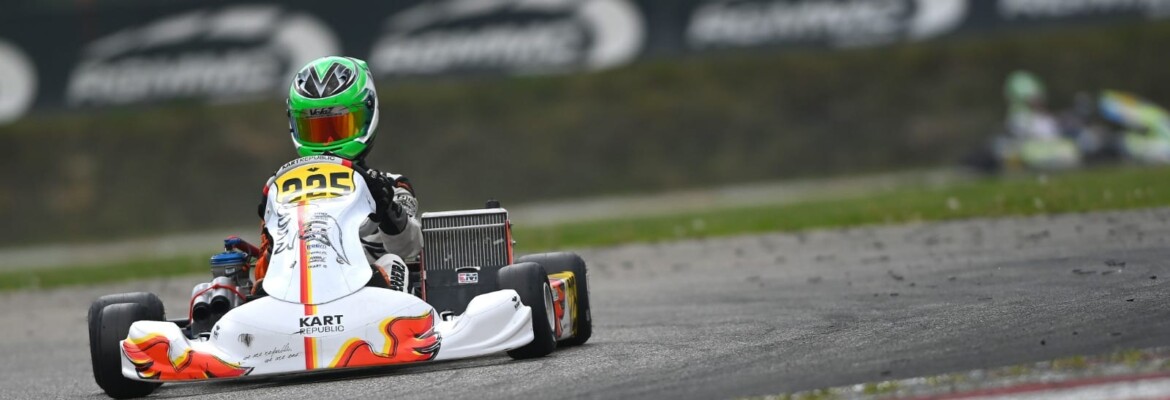 Matheus Ferreira disputa segunda etapa do Europeu de Kart na OK Junior