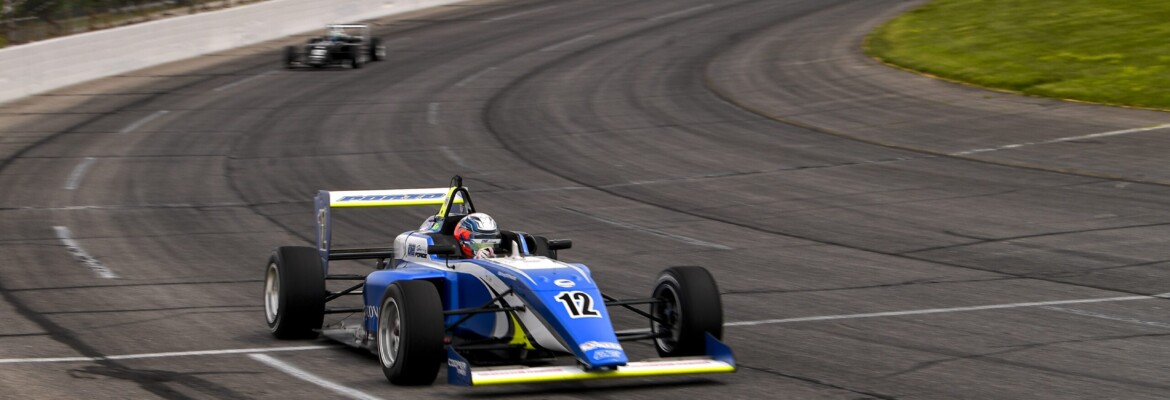 Kiko Porto larga na terceira fila em Indianápolis com a DEForce Racing na USF2000