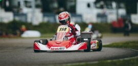 Matheus Morgatto dá show de ultrapassagens em Final do Europeu de Kart na França