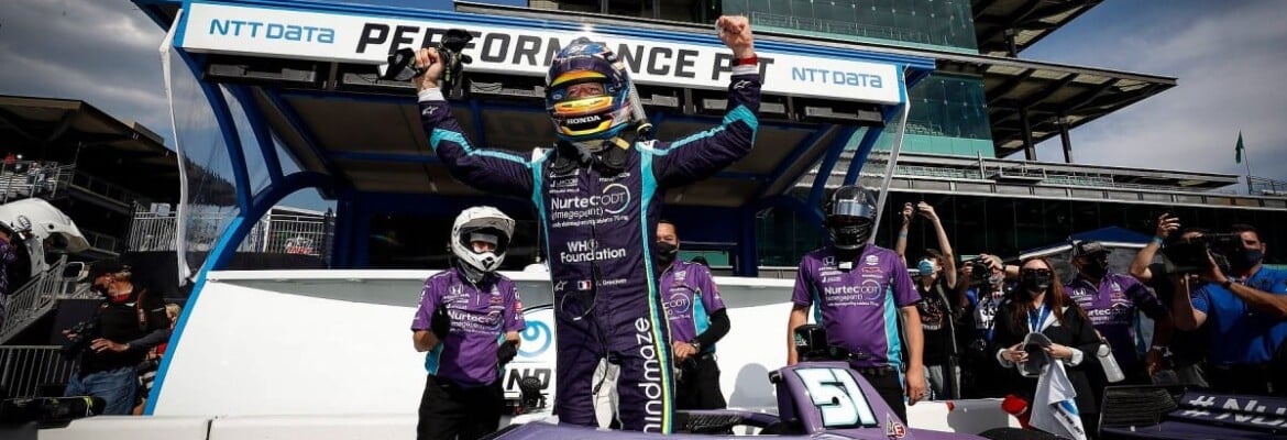 “É como estar vivo de novo”, diz Grosjean sobre a sua pole position na Indy