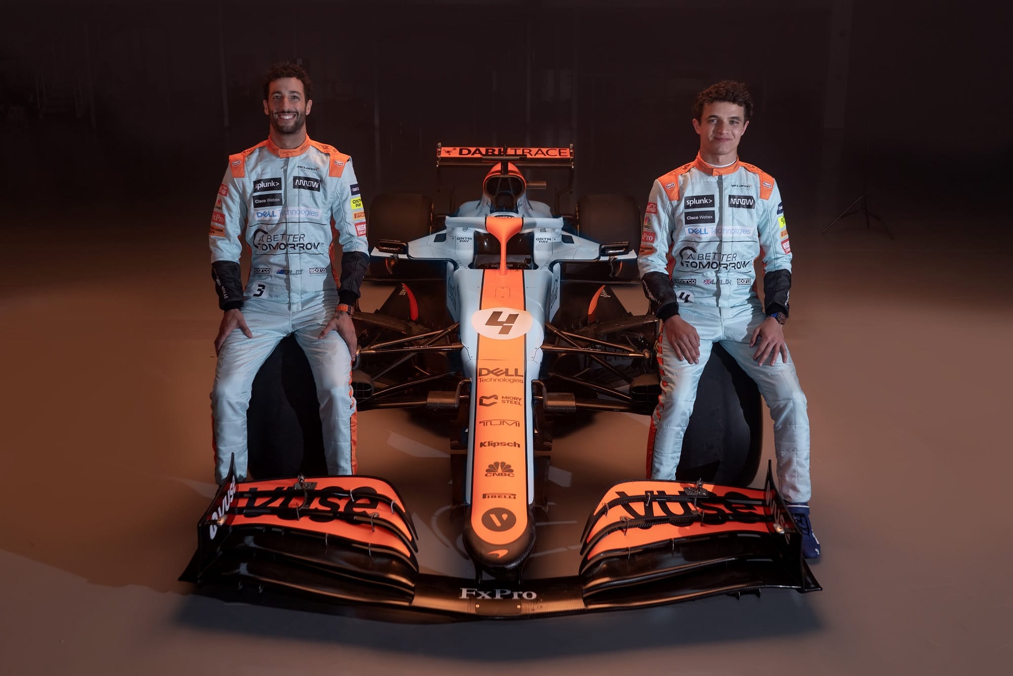 McLaren revela pintura vintage com patrocinadora Gulf para GP de Mônaco da F1 McLaren F1 GP de Mônaco