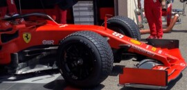 Sainz termina testes de pneus da F1 para pista molhada em Paul Ricard