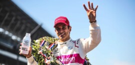 Castroneves explica como aproveitou o tráfego nas voltas finais das 500 milhas de Indianápolis