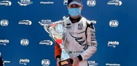 Matheus Ferreira é campeão da etapa francesa do Europeu de Kart