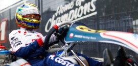 Miguel Costa valoriza aprendizado em abertura do Europeu de Kart na Bélgica e mira evolução na pista