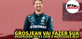 Em Dia: Grosjean vai fazer sua despedida da F1 com o Mercedes W10