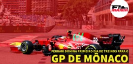 Em Dia: Ferrari domina primeiro dia de treinos para o GP de Mônaco de F1