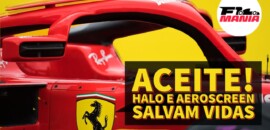 Primeira Curva: Aceite! Halo e Aeroscreen salvam vidas!