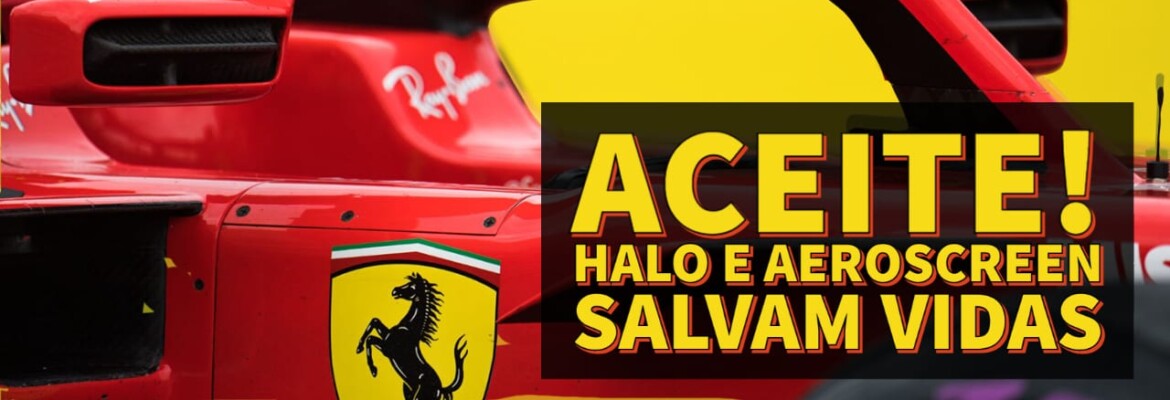 Primeira Curva: Aceite! Halo e Aeroscreen salvam vidas!