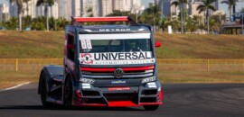 Beto Monteiro larga da segunda fila na Copa Truck em Goiânia