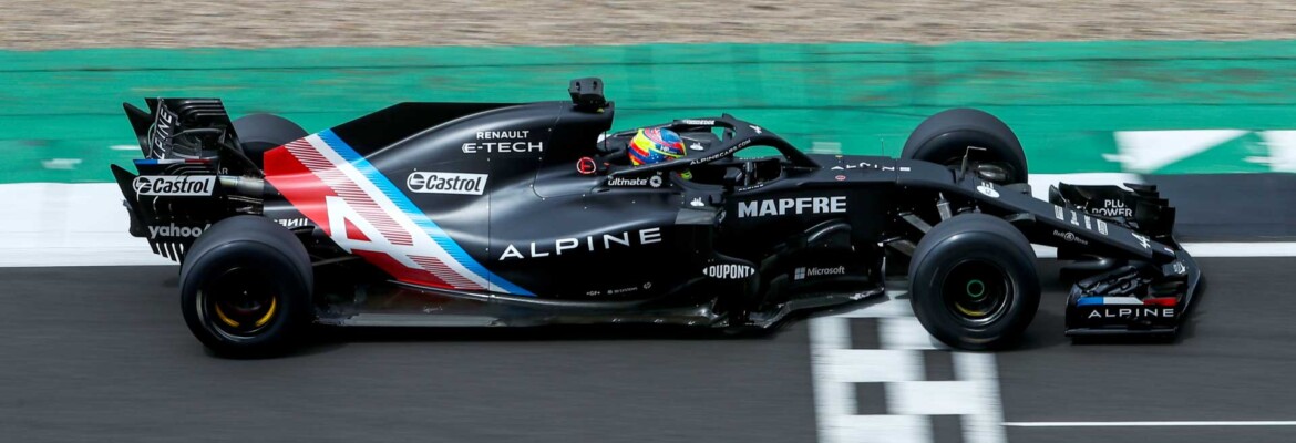 Zhou e Piastri testam com a Alpine F1 em Silverstone