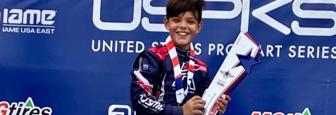 Kart: Augustus Toniolo conquista 4 vitórias e homenageia Senna em final de semana perfeito nos EUA