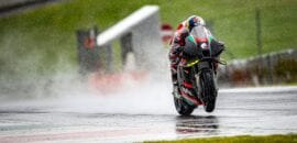 Dovizioso finaliza teste com Aprilia, mas diz não ter planos de correr em 2021