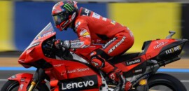 Bagnaia lamenta pódio perdido por 3 km/h a mais nos pits