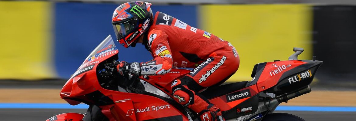 Bagnaia lamenta pódio perdido por 3 km/h a mais nos pits