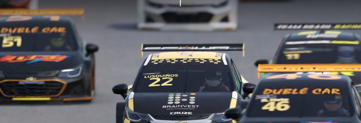 Realdrive Virtual Stock: Daniel Mageste (Hytec) vence corrida espetacular em Donington Park