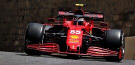 Ferrari desconfiada com McLaren nos treinos livres do Azerbaijão na F1