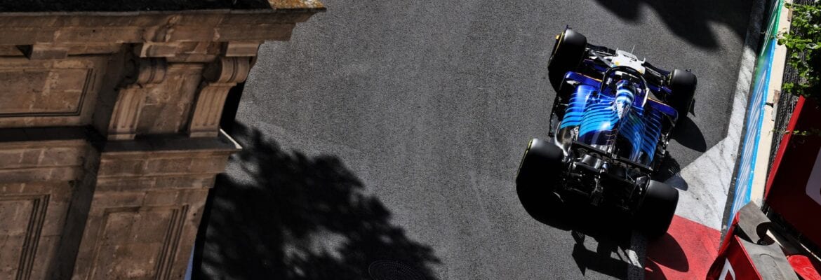 Williams após treinos da F1 em Baku: “Foi um dia muito difícil”