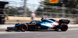 Alpine F1 satisfeita com resultado de Alonso no Azerbaijão
