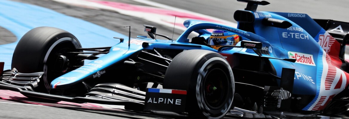Fernando Alonso (Alpine) GP da França F1 2021