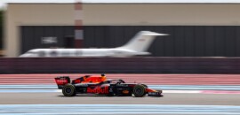 Verstappen lidera o último treino para o GP da França de F1