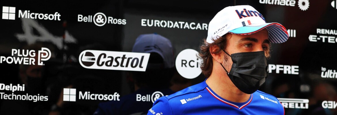Fernando Alonso (Alpine) GP da França F1 2021