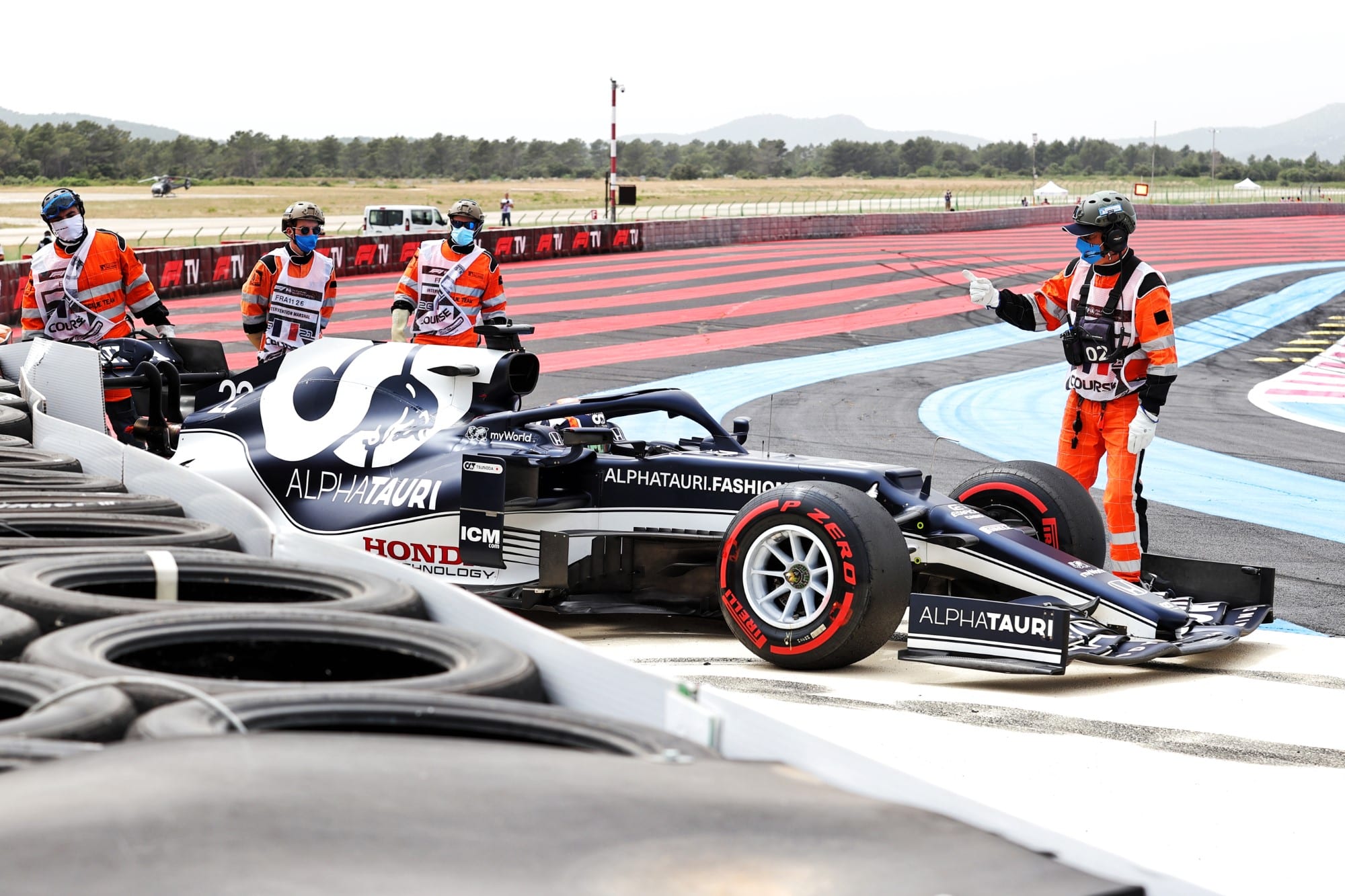 Yuki Tsunoda (AlphaTauri) GP da França F1 2021