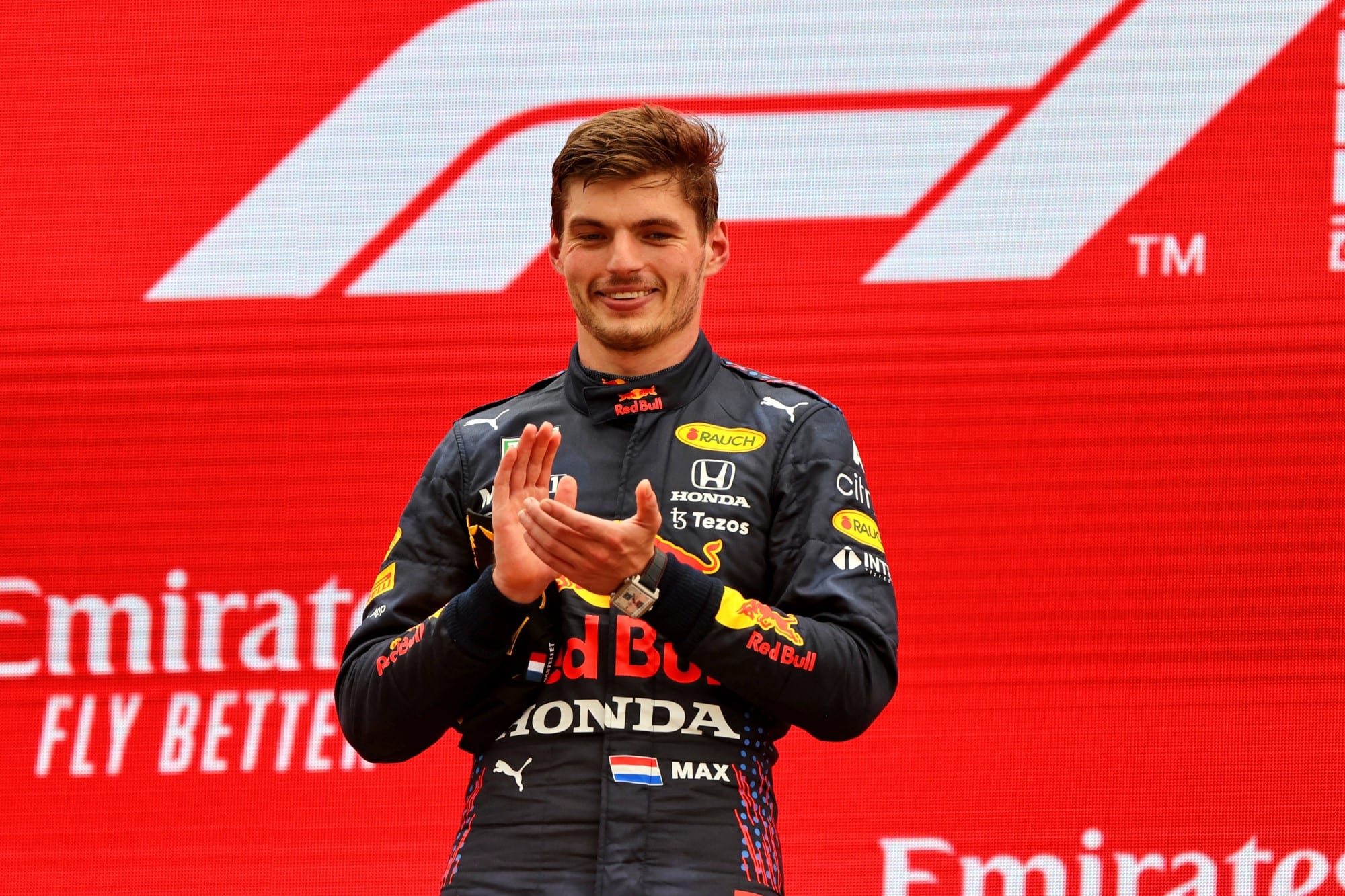 Max Verstappen (Red Bull) Pódio - GP da França F1 2021