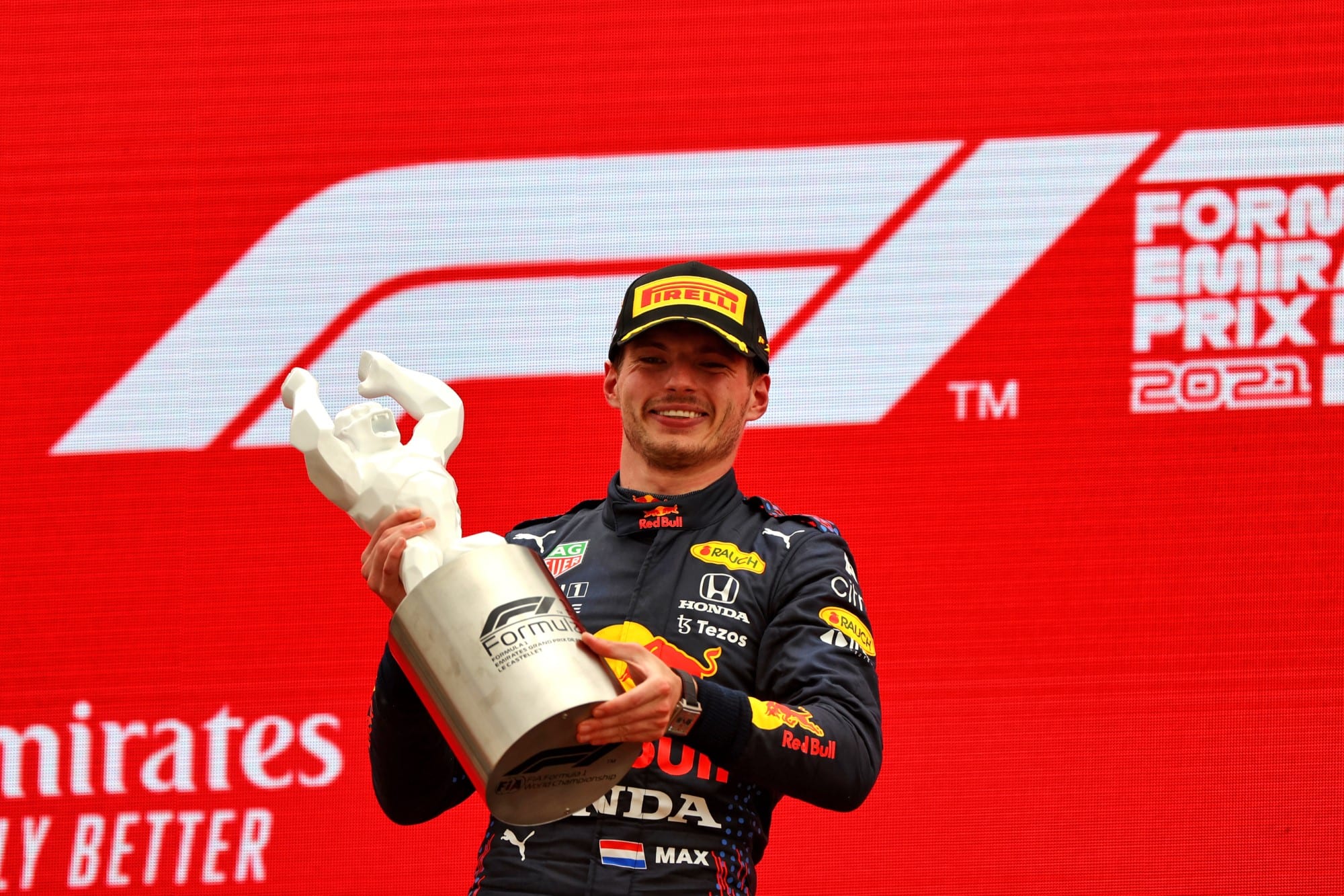 Max Verstappen (Red Bull) Pódio - GP da França F1 2021