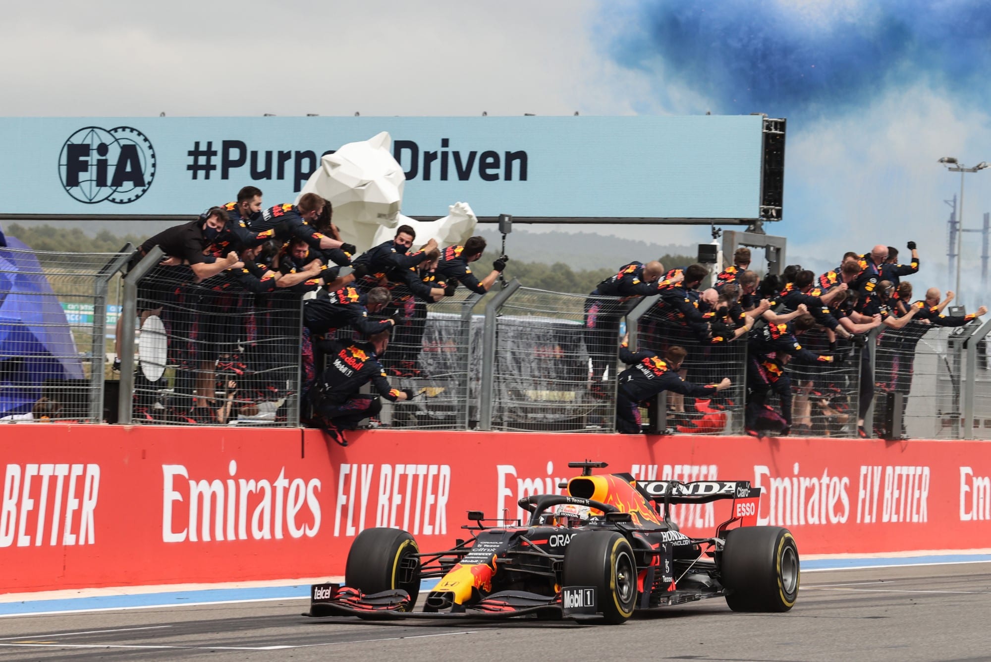 Max Verstappen (Red Bull) Pódio - GP da França F1 2021