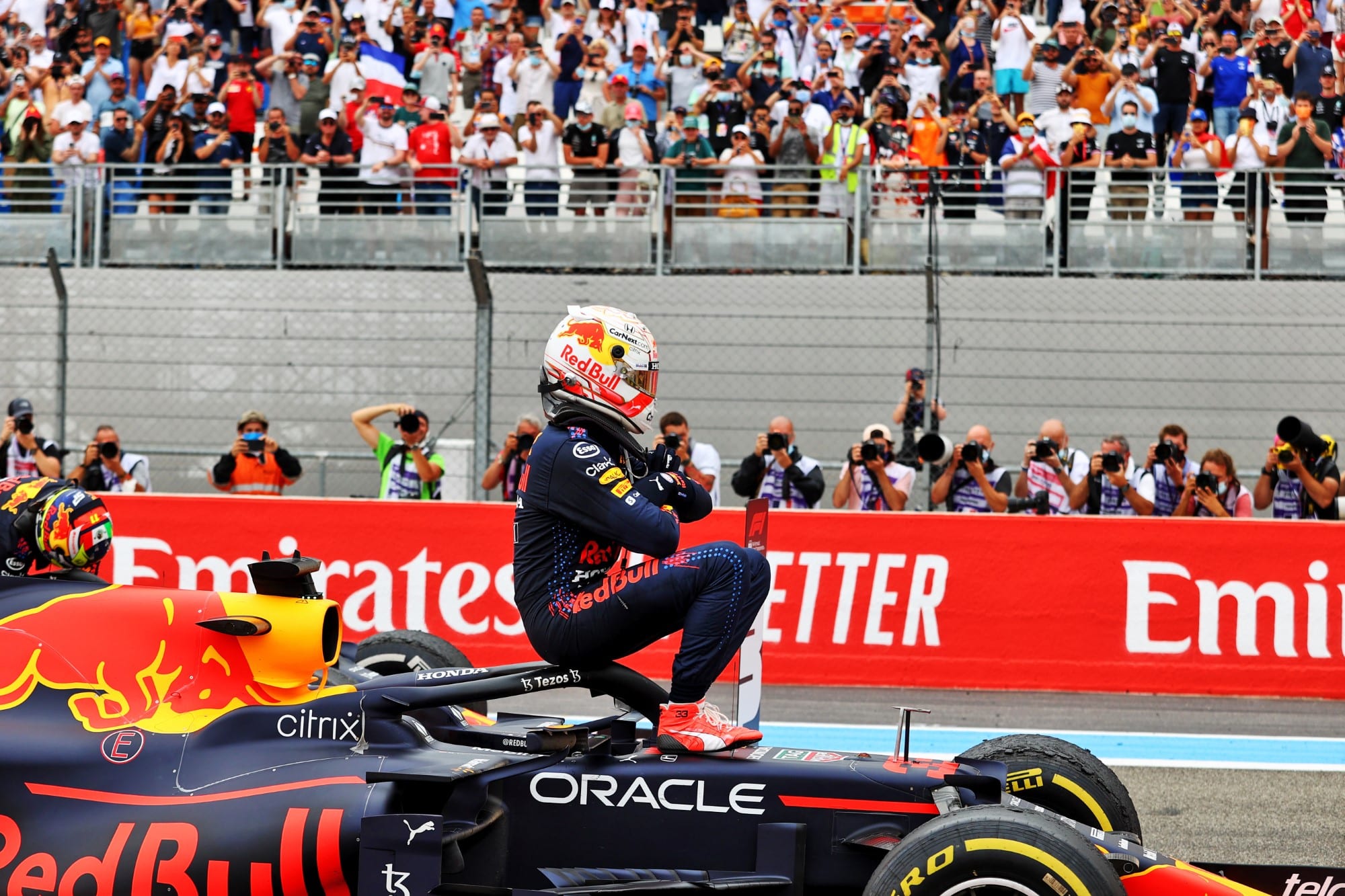 Max Verstappen (Red Bull) Pódio - GP da França F1 2021