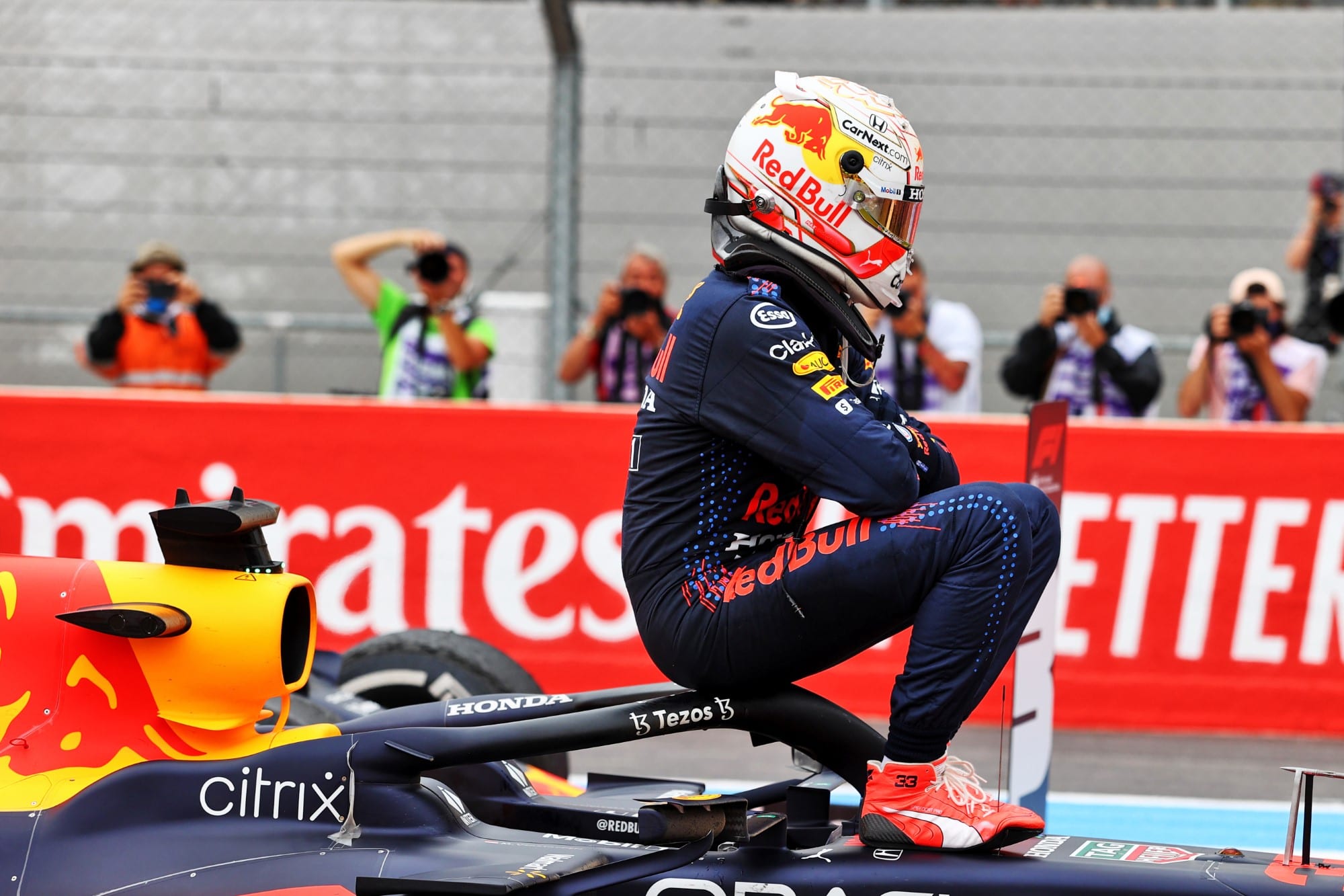 Max Verstappen (Red Bull) Pódio - GP da França F1 2021