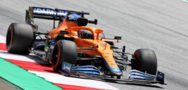 McLaren está satisfeita após o TL2 no GP da Estíria de F1