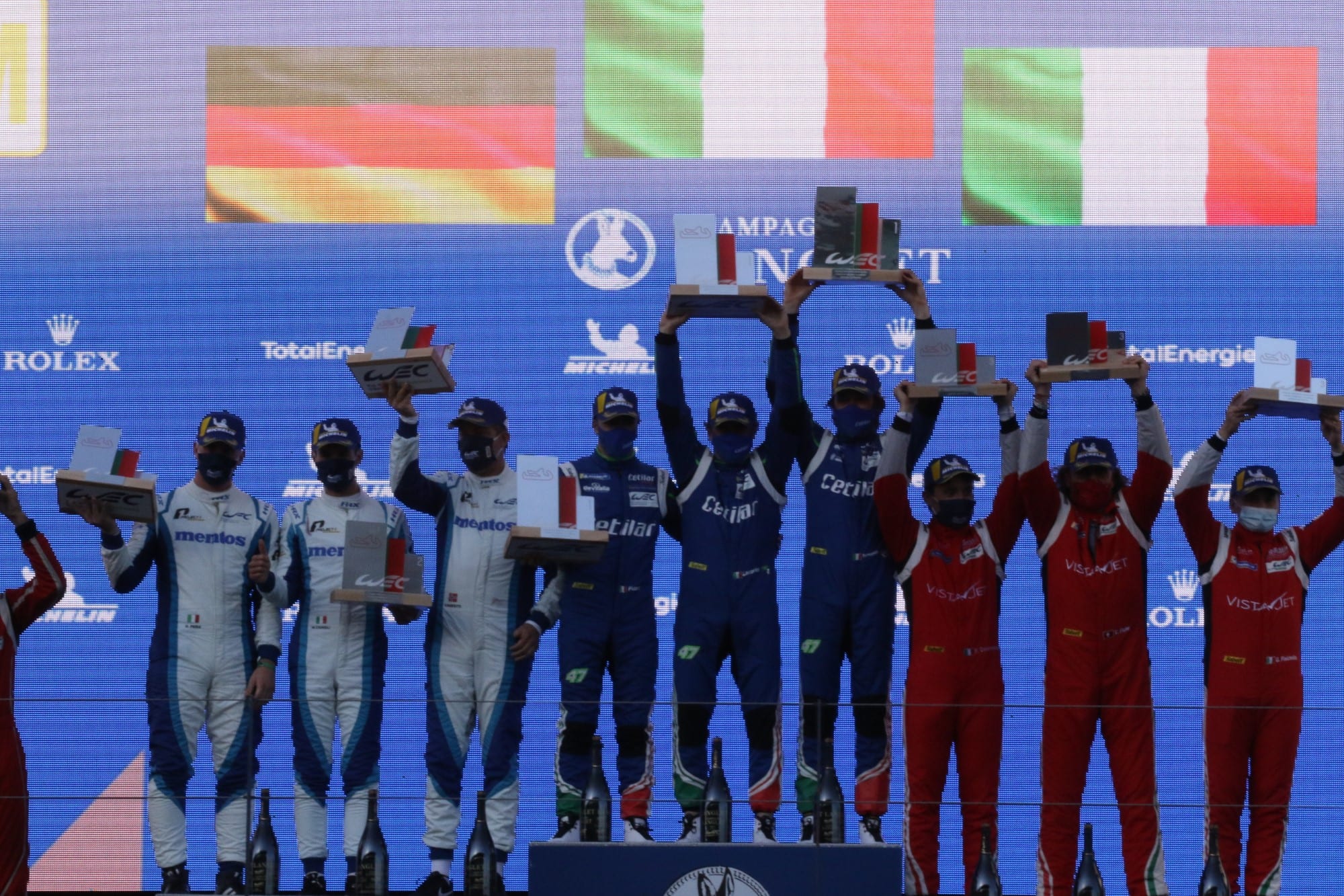 Pódio - Portimão - WEC