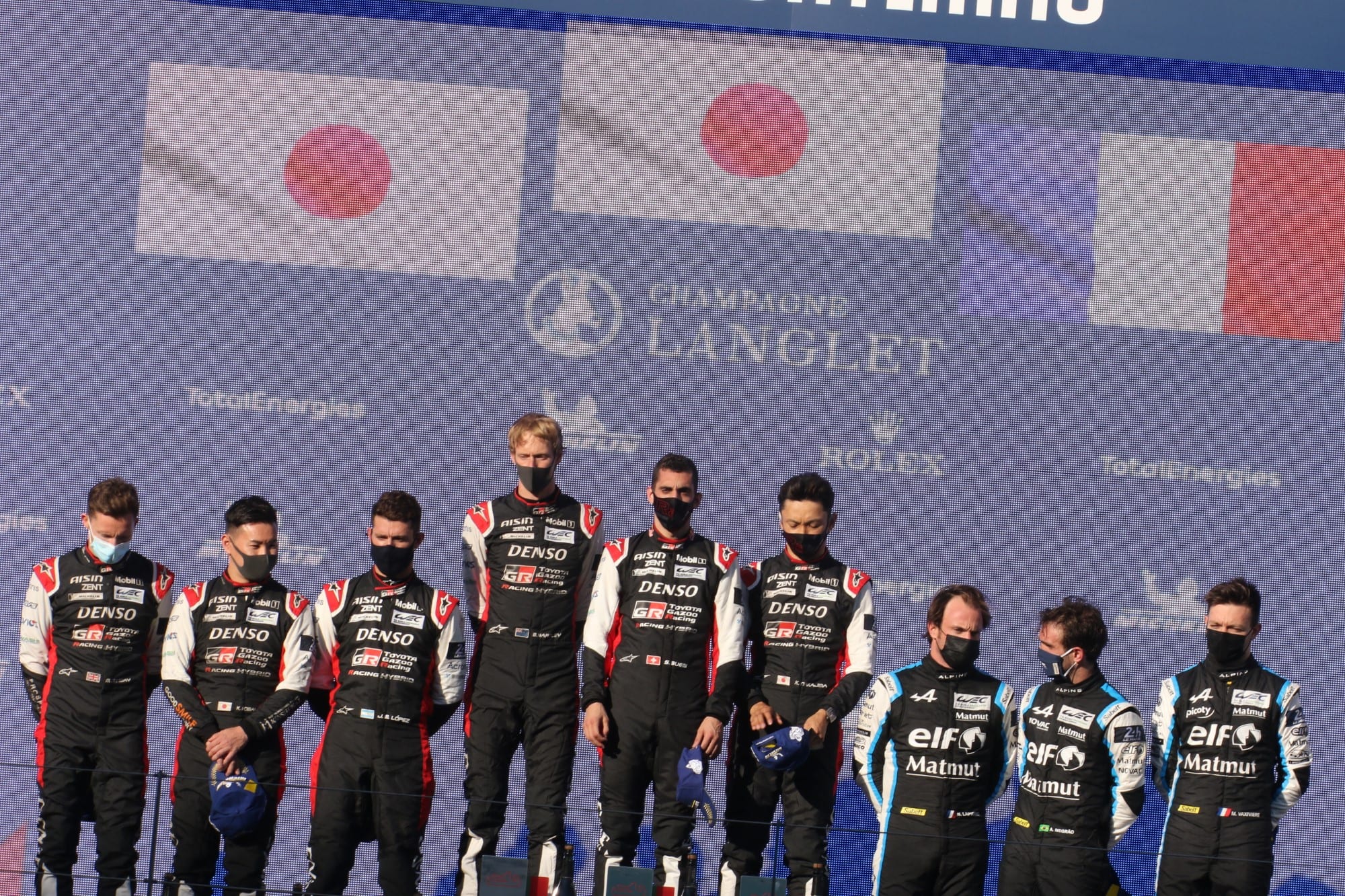 Pódio - Portimão - WEC