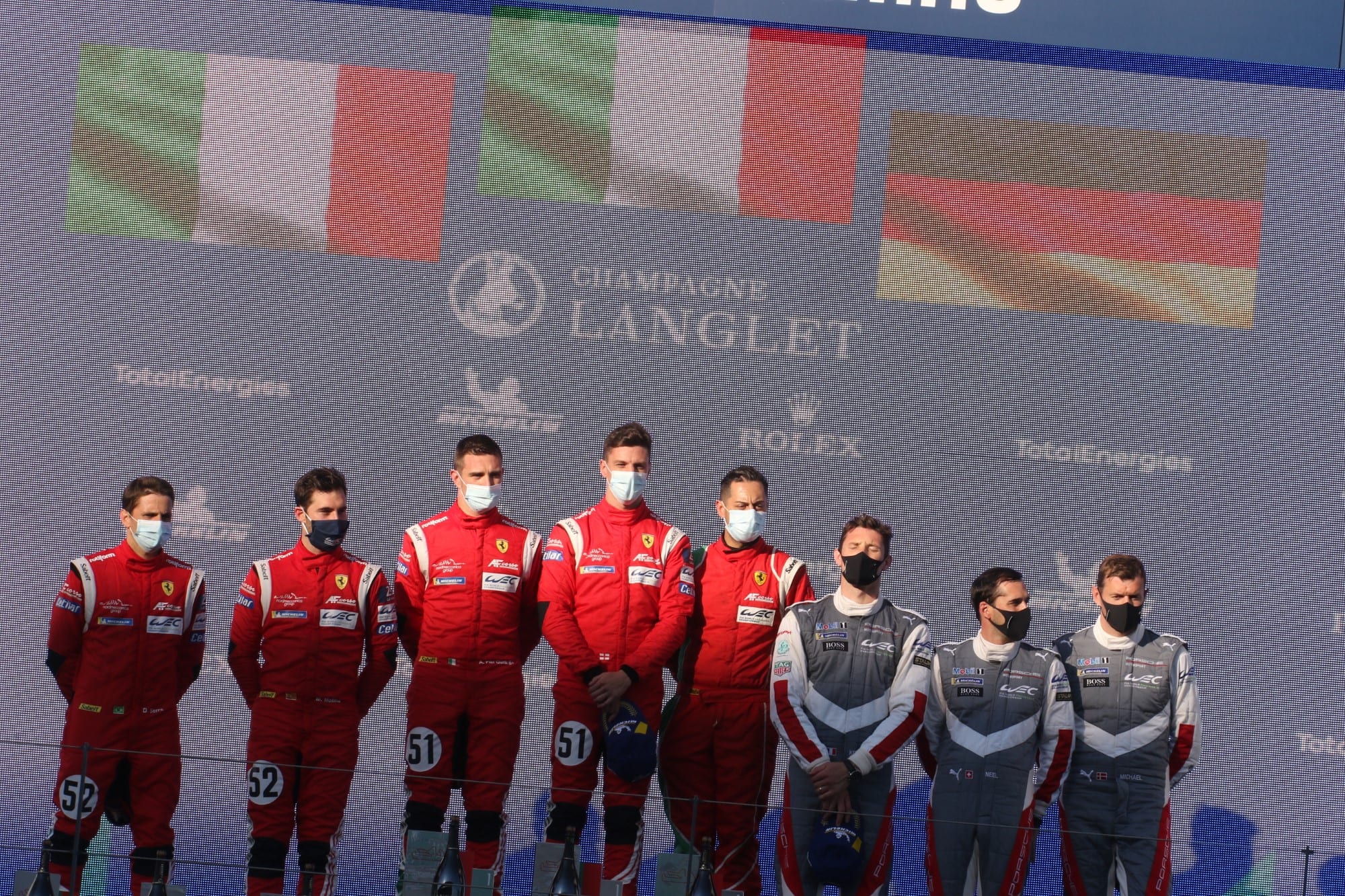 Pódio - Portimão - WEC