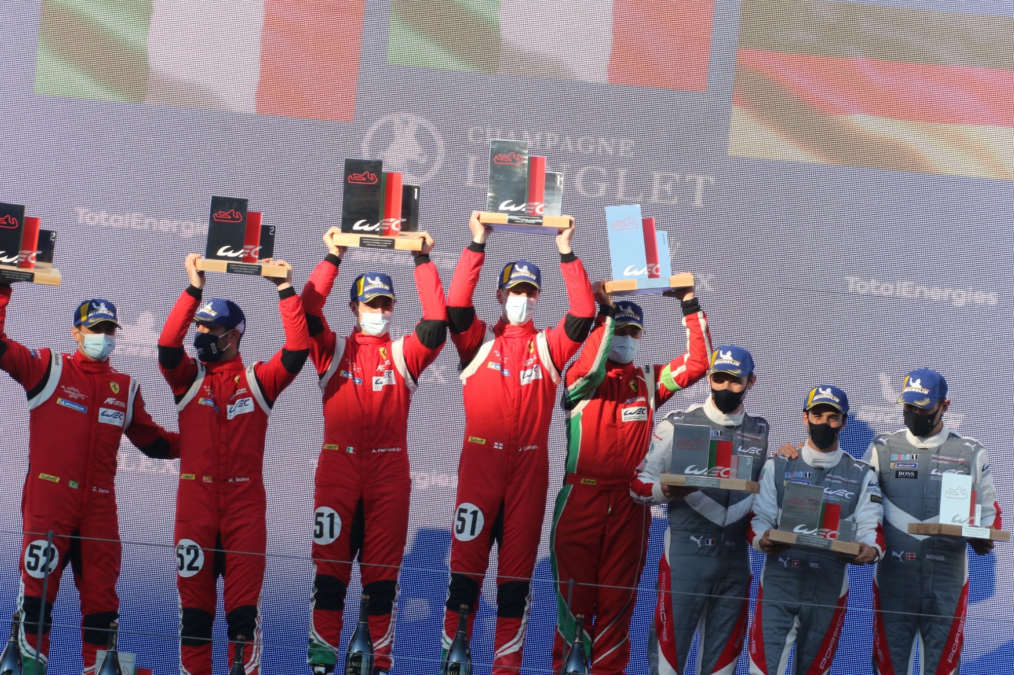 Pódio - Portimão - WEC