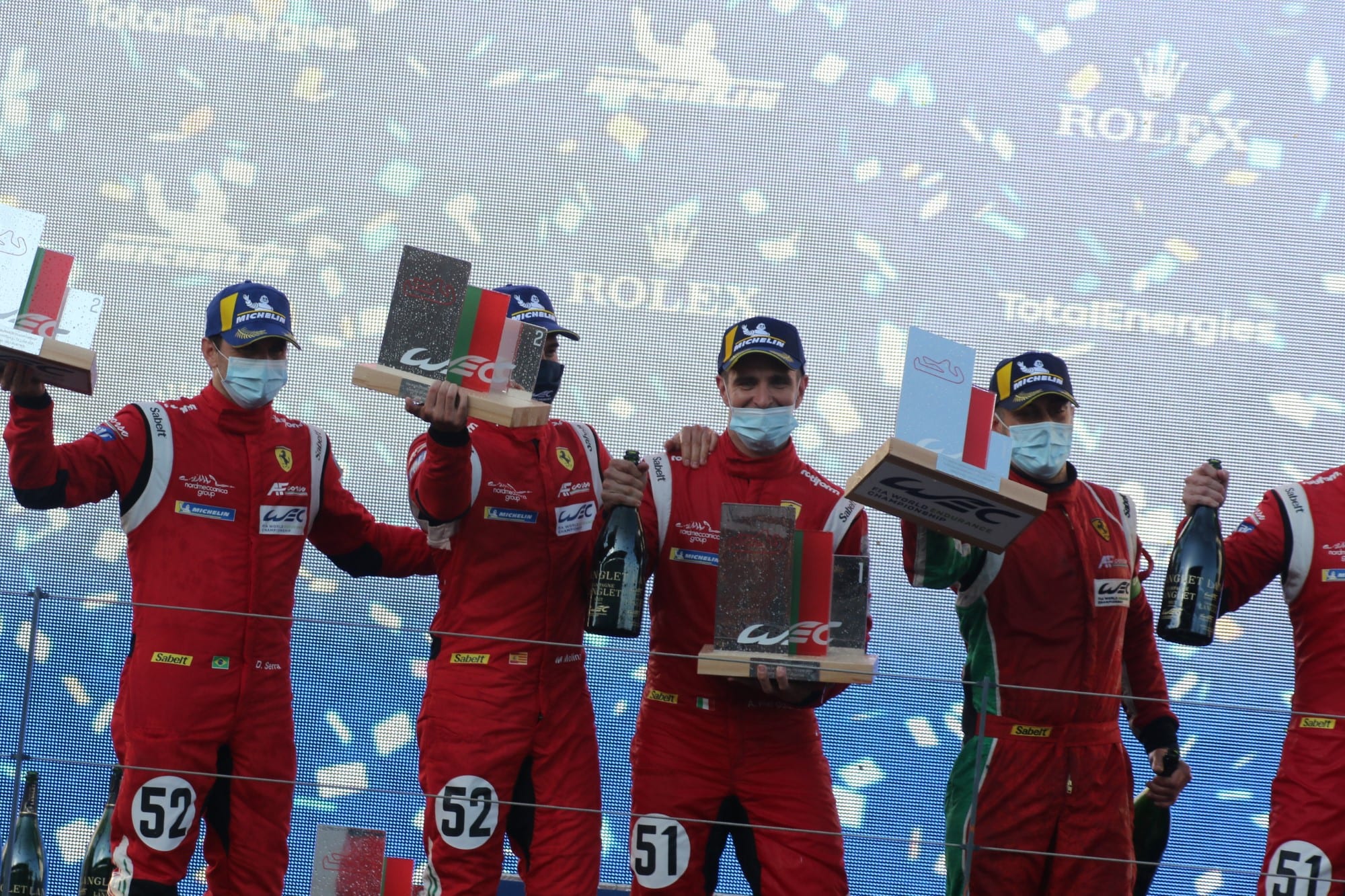 Pódio - Portimão - WEC