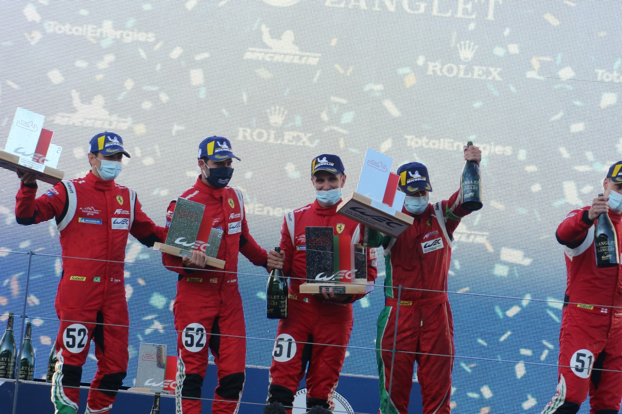 Pódio - Portimão - WEC