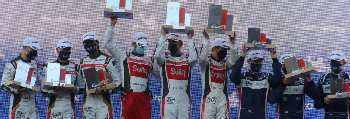 Galeria: confira as imagens do pódio do WEC em Portimão