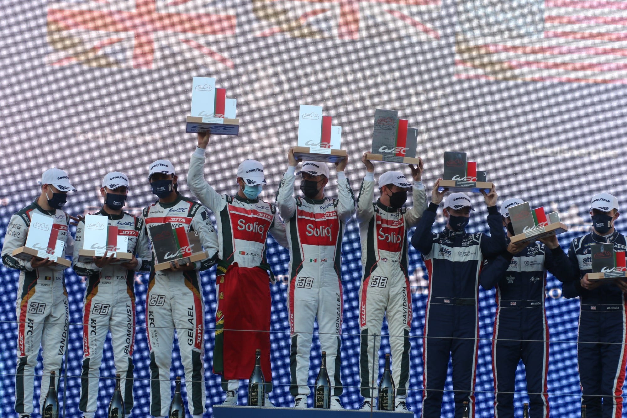 Pódio - Portimão - WEC