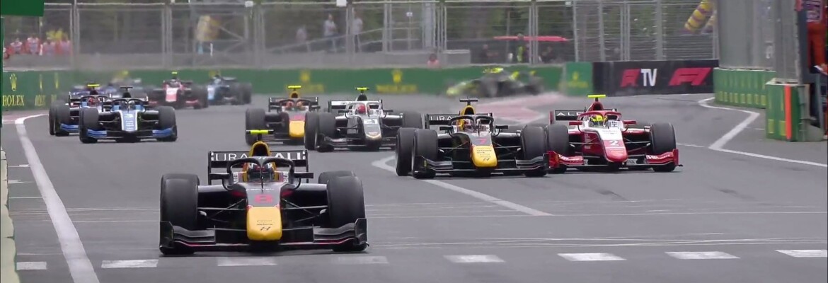 Vips supera Lawson na largada e vence novamente na F2 em Baku